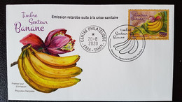 Polynesia 2019 Polynesie BANANAS BANANE Scent Fruit Flora Senteur Aroma 1v FDC - Neufs