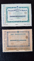 Polynesia 2020 Polynesie Stock Certificate Les Marquises Company Mopelia 2v Mnh - Unused Stamps