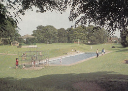 Cutts Close Oakham Rutland Swings Climbing Frame Playground Postcard - Other & Unclassified