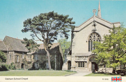 Oakham School Chapel Leicester Postcard - Andere & Zonder Classificatie