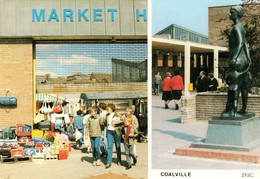 Luggage Baggage Market Trader Handbags Coalville Leicester Postcard - Sonstige & Ohne Zuordnung