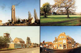 Coalville Clock Tower Memorial Discovery Park Leicester Postcard - Otros & Sin Clasificación