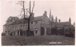 Somerby Hall Leicester Vintage Real Photo Postcard - Altri & Non Classificati