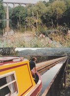 Man & Boat Pontcysylte Aqueduct 2x British Telecom Postcard S - Other & Unclassified