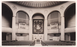 Notre Dame De France Leicester Square Real Photo Organ Postcard - Other & Unclassified