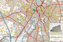Holiday Inn Leicester Ordnance Survey Map Postcard - Autres & Non Classés