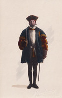 Comic Portrait Of Man As Swashbuckler Leicester Gallery Postcard - Sonstige & Ohne Zuordnung