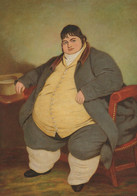 Daniel Lambert Biggest Fattest Man Stamford Leicester Postcard - Other & Unclassified