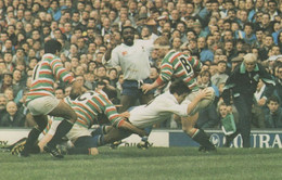 Pilkington Cup Final Bath Vs Leicester Rugby Union Postcard - Altri & Non Classificati