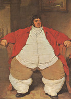 Leicester Museum Daniel Lambert Worlds Fattest Man Postcard - Sonstige & Ohne Zuordnung