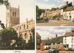 Syston Leicester Shops BT Phone Box 1980s Leicester Postcard - Autres & Non Classés