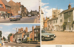 Syston Chemists Pharmacy B&H Newsagents Leicester Postcard - Other & Unclassified