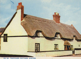 Thatched Cottage Syston Leicester Postcard - Andere & Zonder Classificatie