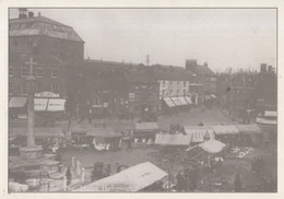 Market Harborough Leicester In 1930 Postcard - Otros & Sin Clasificación