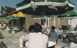 7 Seven Up Fizzy Drink Umbrella Cafe Wicksteed Park Northampton 1970s Postcard - Northamptonshire