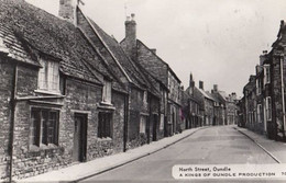 North Street Oundle Vintage Real Photo Postcard - Northamptonshire
