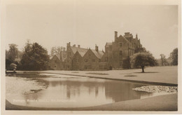 Fermyn Woods Hall Northamptonshire River Real Photo Postcard - Northamptonshire