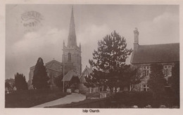 Islip Church Northamptonshire Real Photo Postcard - Northamptonshire