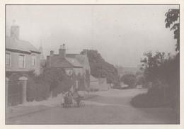 Clipston Northamptonshire High Street Bicycle Postcard - Northamptonshire