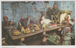 Kings Tale Drunken Feast Tales Of Robin Hood Medieval Nottingham Rare Postcard - Other & Unclassified