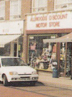 Motor Car Repair Discount Store Shop Keyworth Nottingham Village Postcard - Altri & Non Classificati