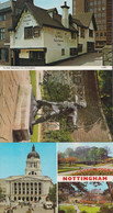 Nottingham Robin Hood Statue Ye Olde Salutation Inn 3x 1970s Postcard S - Autres & Non Classés