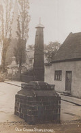 Old Cross Stapleford Nottingham Antique Real Photo Postcard - Autres & Non Classés