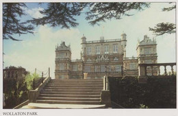 Wollaton Park Steps Entrance Rare Nottingham Notts Postcard - Autres & Non Classés