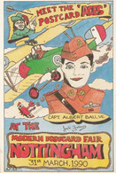 Captain Albert Ball Nottingham Fighter Military Pilot Limited Edition Postcard - Otros & Sin Clasificación