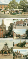 Bingham Market Nottingham 3x Postcard S - Andere & Zonder Classificatie