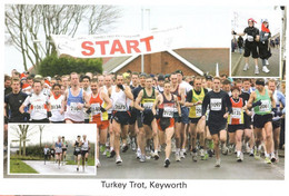 Keyworth Nottingham Scout Group Fun Run Marathon Postcard - Autres & Non Classés