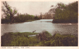 Park Hall Hostel The Lake Mansfield Nottingham Antique Postcard - Autres & Non Classés