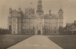Thoresby Hall Nottingham Real Photo 1919 Postcard - Andere & Zonder Classificatie