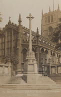 Nottingham War Memorial Real Photo Postcard - Other & Unclassified