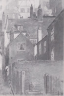 Byrons Yard Narrow Marsh Nottingham Victorian Sketch Postcard - Other & Unclassified