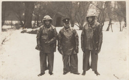 Carlton Nottingham Fire Service Fireman Old Real Photo Postcard - Autres & Non Classés