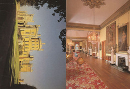 Belvoir Castle Nottingham Regents Gallery 2x Postcard S - Sonstige & Ohne Zuordnung