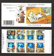 Finland 1995 Valentine's Day: Comics.  Mi   1276 - 1283 In Booklet MH 38 MNH(**) - Neufs