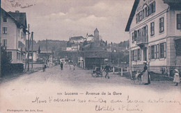 Lucens VD, Avenue Et Hôtel De La Gare (2171) - Lucens