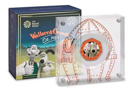 Great Britain UK 2019 Wallace & Gromit 50p Coin - Silver Proof - Nieuwe Sets & Proefsets