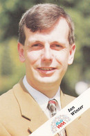 Ian Winter BBC WM Birmingham West Midlands Radio Rare Cast Card Photo - Handtekening