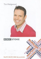 Lamont Howie BBC Radio Stoke Cast Card Photo - Handtekening