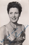 Kay Cavendish BBC Radio On The Keys Desert Island Discs Orig Hand Signed Photo - Autographes