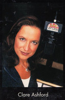 Clare Ashford Liberty Radio DJ Vintage Hand Signed Publicity Cast Card Photo - Autographes