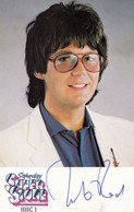 Mike Read Radio 1 DJ Saturday Superstore BBC Show Hand Signed Cast Card Photo - Autographes