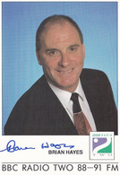 Brian Hayes Capital Radio BBC 2 Hand Signed Card + Photo Set - Autographs