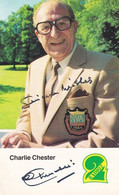 Charlie Chester WW2 Jacket Radio 2 Hand Signed Photo - Autogramme