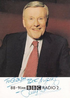 Jimmy Young Radio 2 BBC Hand Signed Cast Card Photo - Autogramme