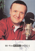 Nigel Ogden Radio 2 Hand Signed Cast Card Photo - Autogramme