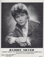 Damion Silver Put Your Head On My Shoulder Rare 7" Launch Publicity Media Photo - Handtekening